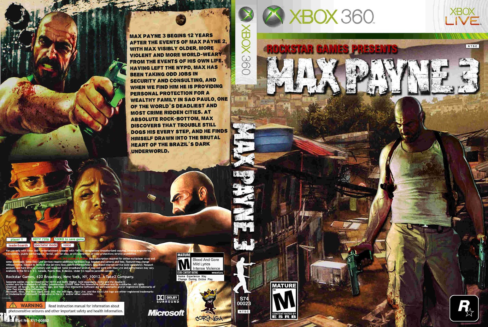 Max payne 3 xbox 360 baseballlopez